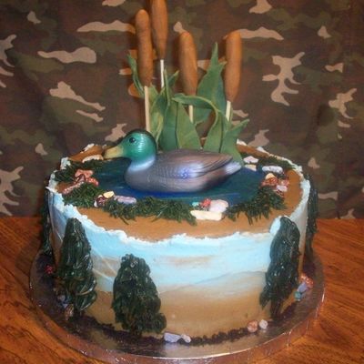 Mallard Duck Cake