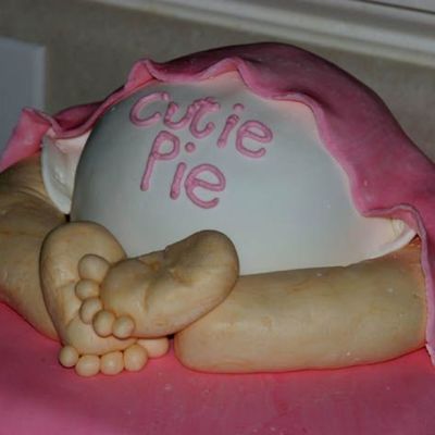 Baby Bum Cake