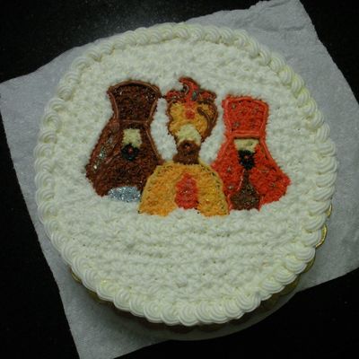 Three Kings Without Face (Puerto Rico Tres Reyes Magos).