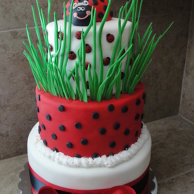 Ladybug Cake