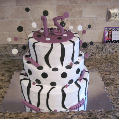 Zebra And Polka Dots