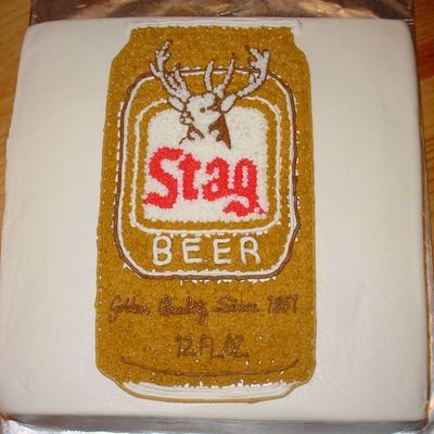 Stag Beer Cake