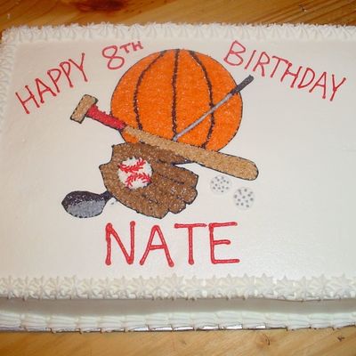 Sports Ball Cake