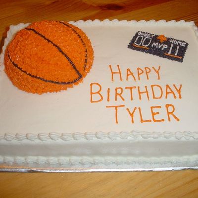 Basketball Cake