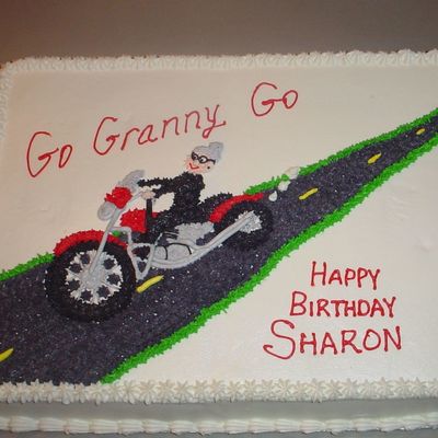 Motorcycle Granny