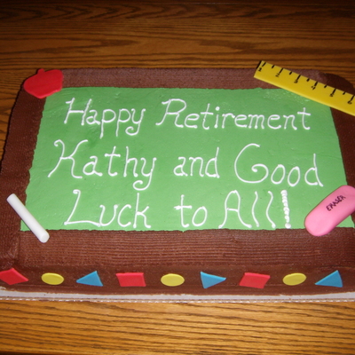 Retirement Cake