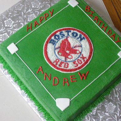 Boston Red Sox Cake