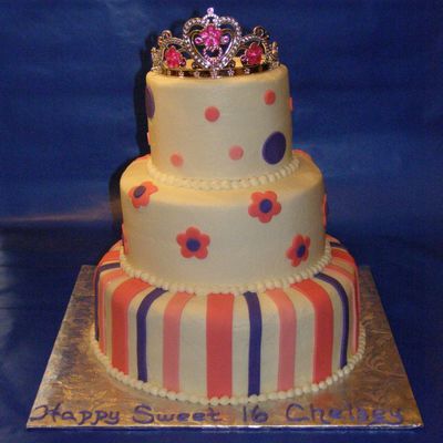 Sweet 16 Birthday Cake