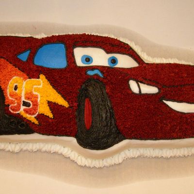 Lightning Mcqueen With A Sunburn!