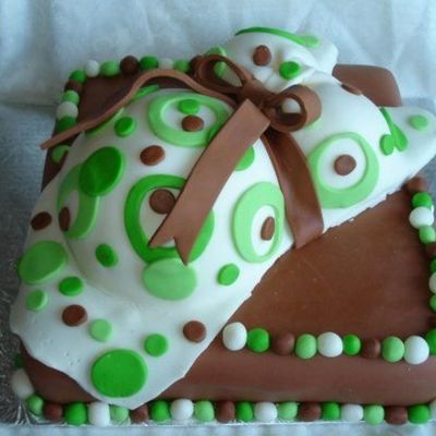 Fun Baby Belly Cake
