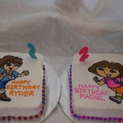 Dora & Deigo For Twins