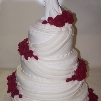 White Wedding Cake