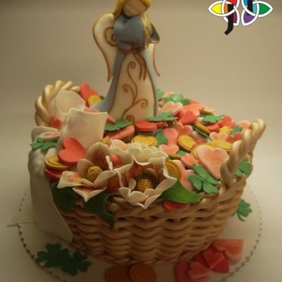 Basket With Felicity, Love And Abundance