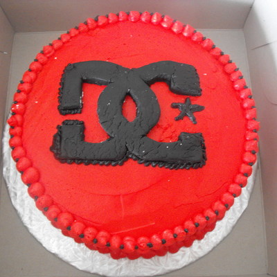 Dc Logo Cake