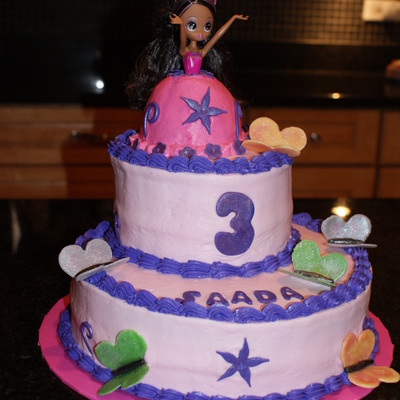 Princess/fairy Birthday Cake
