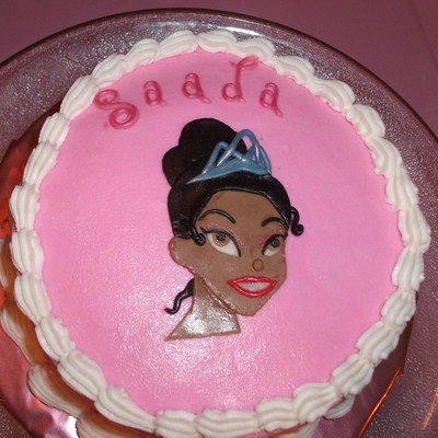 Princess Tiana Birthday Cake