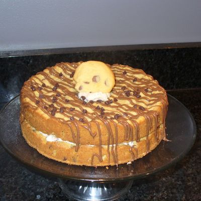Chocolate Chip Cookie Cake