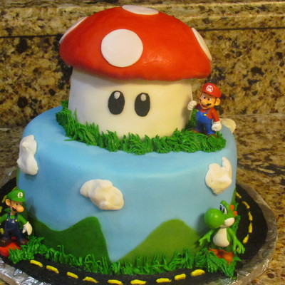 Mario Cake
