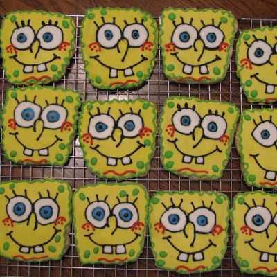Spongebob Cookies