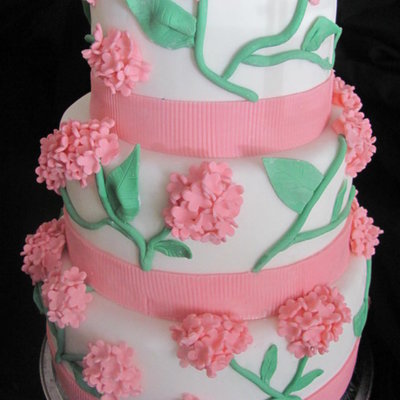 Hydrangea Cake