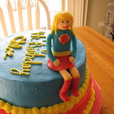 Super Girl Cake