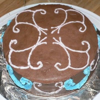 Chocolate With Scrolls
