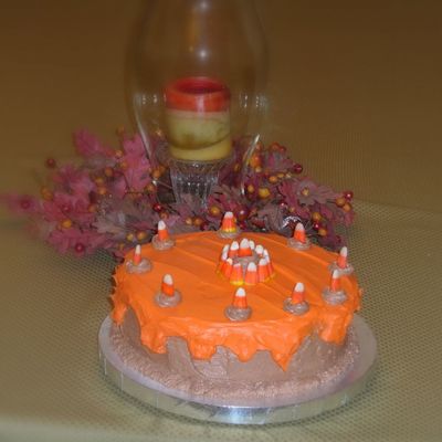 Fall, Halloween Cake.
