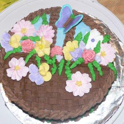 Basket Weave Cake