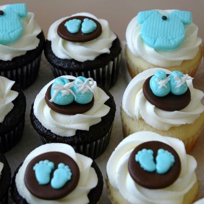 Baby Shower Cupcakes