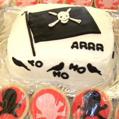 Pirate Themed Party Cake