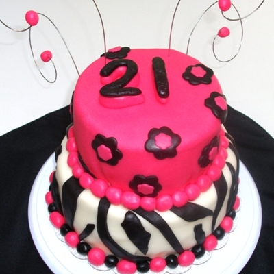 Meg's 21St Birthday Cake