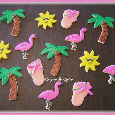 Florida Themed Cookies