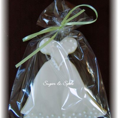Wedding Dress Cookie Favors