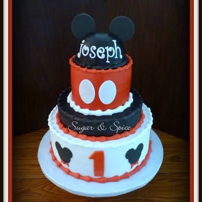 Mickey Mouse 1St Birthday