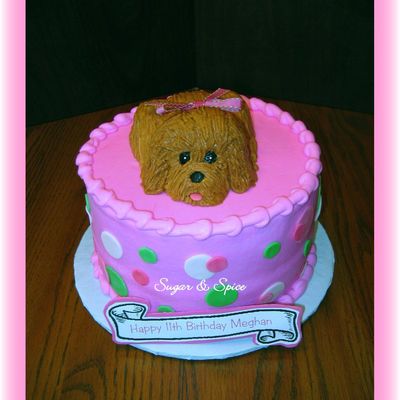 Meghan's Puppy Cake