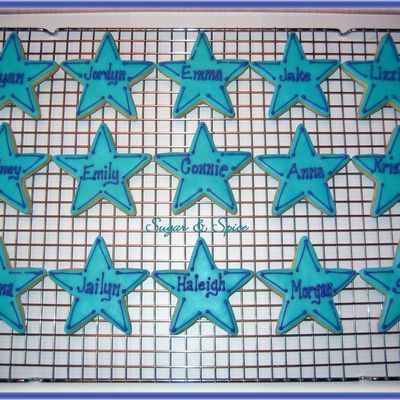 Turquoise Stars
