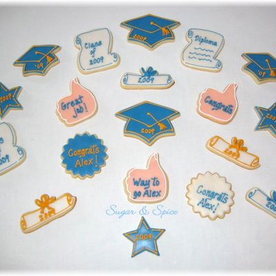 Alex's Graduation Cookies
