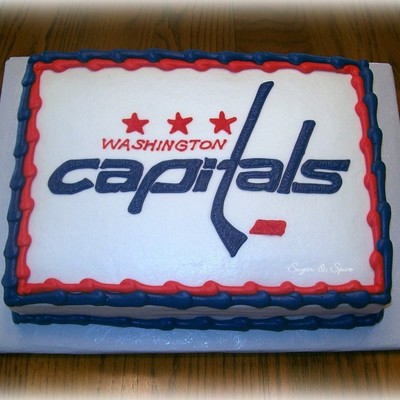 Washington Capitals Birthday Cake