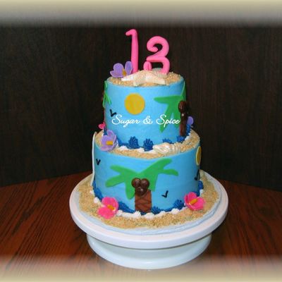 Veronica's Beach Cake