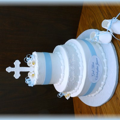 Christopher's Baptism Cake