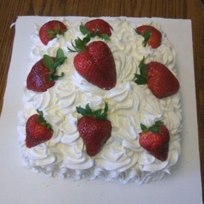 Mile High Strawberries And Cream