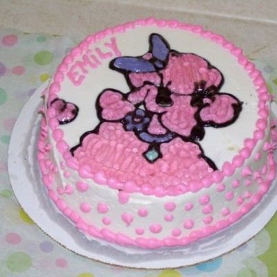Pink Poodle "squish Cake"
