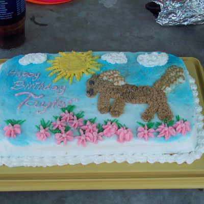 Horse Birthday Cake