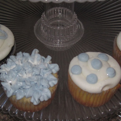Baby Boy Cupcakes