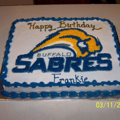 Buffalo Sabres Cake