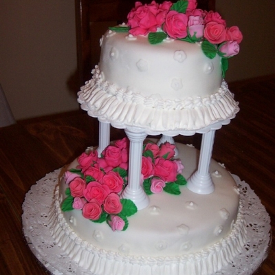 First Fondant Covered Cake