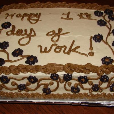 New Job Cake