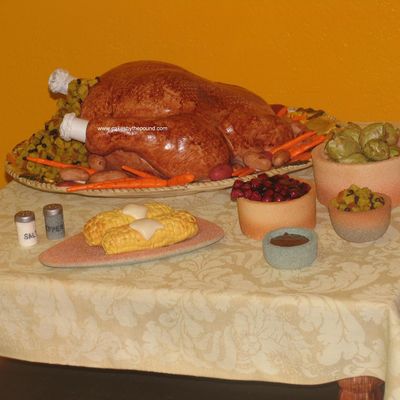 Turkey Dinner Cake