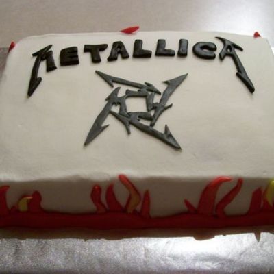 Metallica Cake