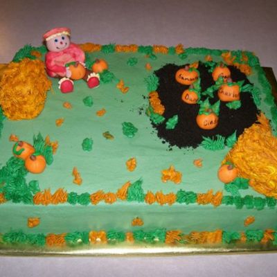Halloween Birthday Cake